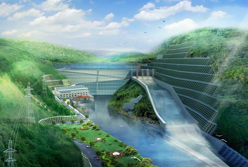 依安老挝南塔河1号水电站项目